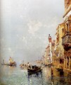 Canale Della Giudecca Franz Richard Unterberger Venise